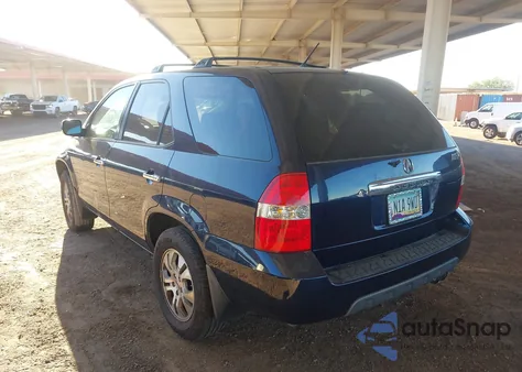 2003 Acura Mdx from USA, damaged, VIN 2HNYD186X3H519332